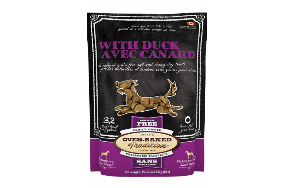 Oven-Baked Tradition Soft & Chewy GF Duck 8oz