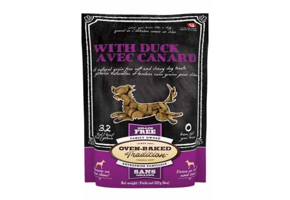 Oven-Baked Tradition Soft & Chewy GF Duck 8oz