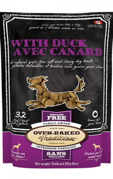Oven-Baked Tradition Soft & Chewy GF Duck 8oz