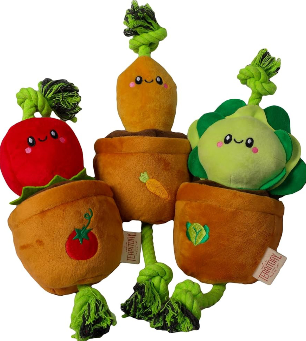 TERRITORY Tomato Treat & Tug Toy