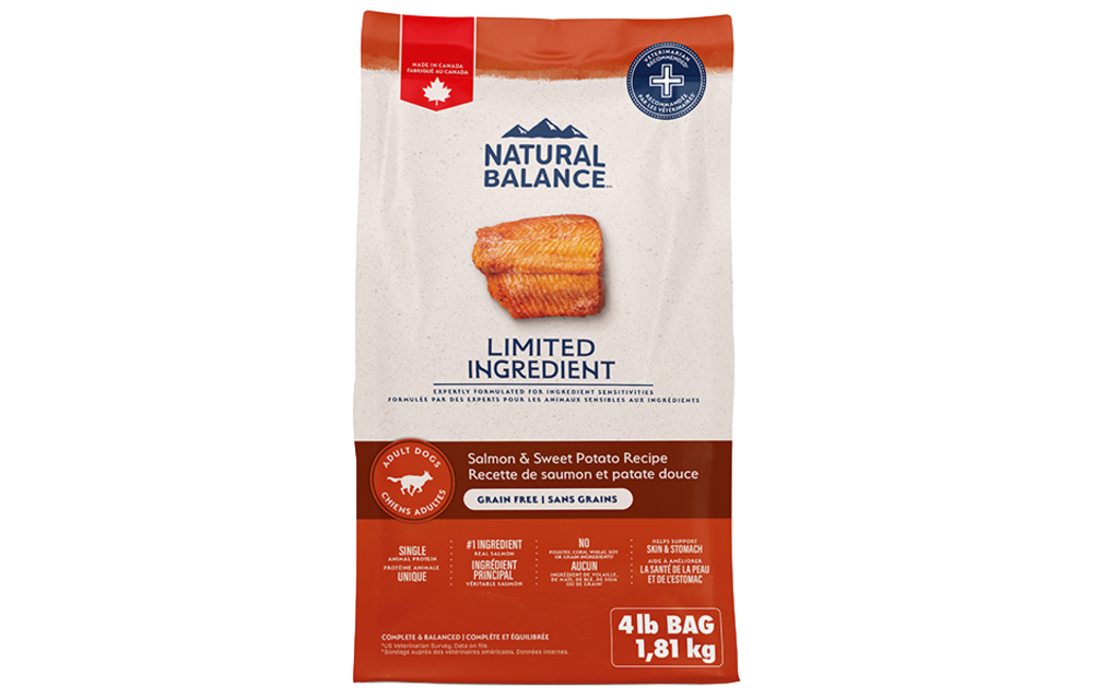 Natural Balance Pot/Fish Dog 4.5lb