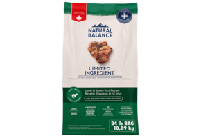 Natural Balance Dog LID Lamb & Rice 24Lb