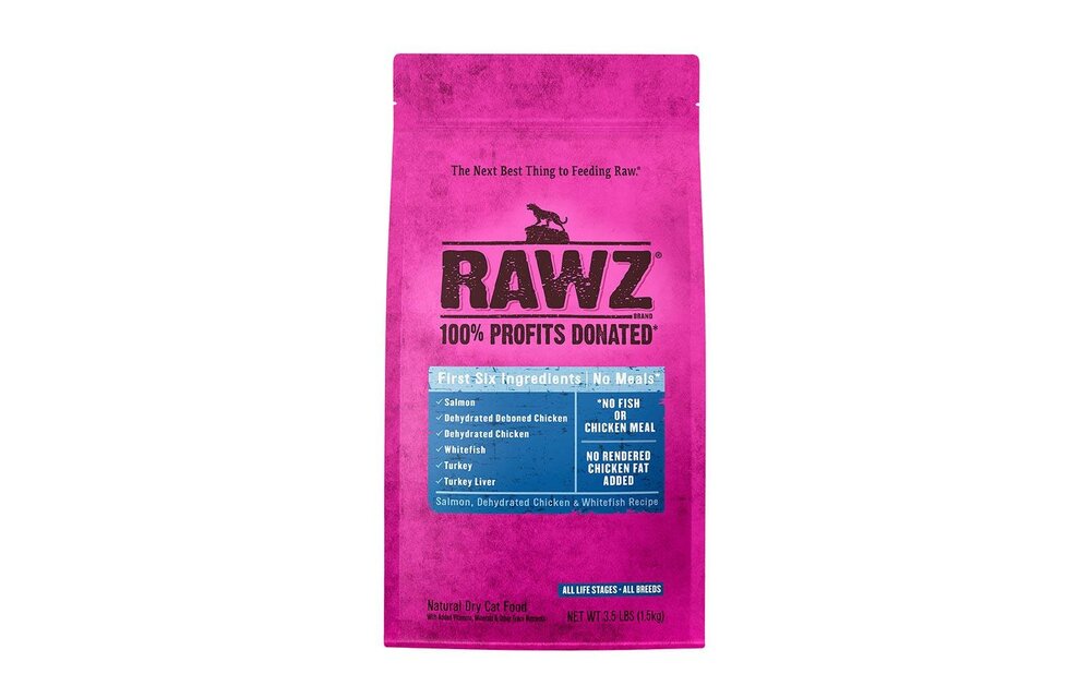RAWZ Cat Grain-Free Salmon, Chicken & Whitefish 1.5kg