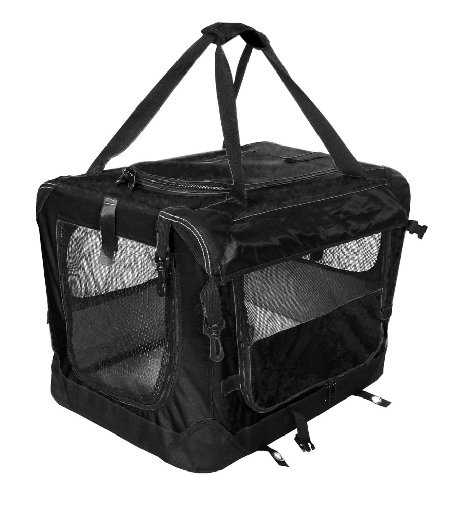 TUFF Deluxe Soft Crate Medium Black