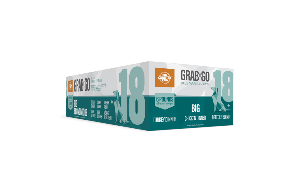 Big Country Raw Grab N Go Big Deal Dog 9 x 2 lb