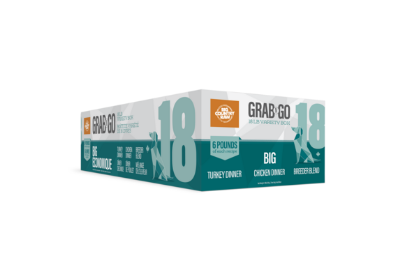 Big Country Raw Grab N Go Big Deal Dog 9 x 2 lb