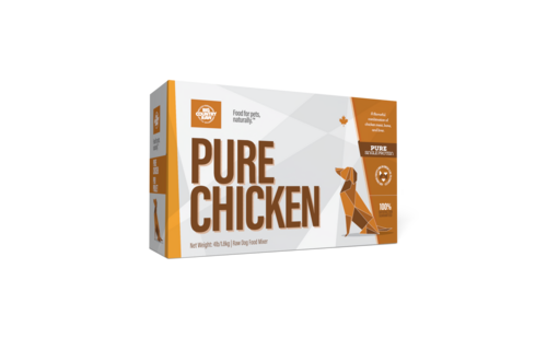 Big Country Raw Pure Chicken Carton Dog 4x1 lb