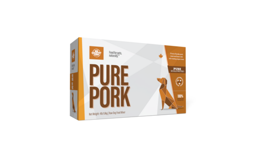 Big Country Raw Pure Pork Dog 4x1 lb