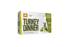 Big Country Raw Turkey Dinner Dog 4 x 1 lb