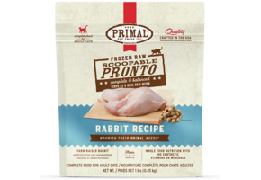 Primal Pronto Raw Rabbit Cat 1 lb