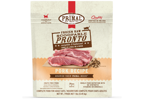 Primal Pronto Pork Cat 1 lb