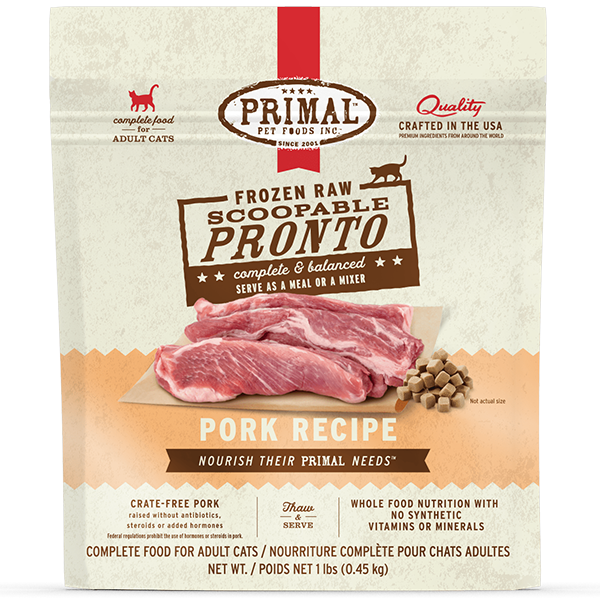 Primal Pronto Pork Cat 1 lb