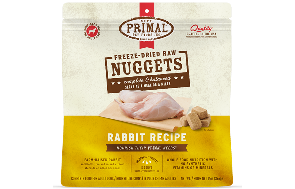 Primal Dog FD Rabbit 14oz