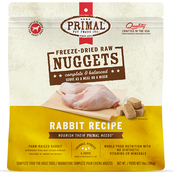 Primal Dog FD Rabbit 14oz