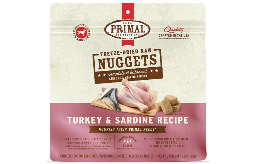 Primal Dog FD Turkey & Sardine 5.5oz