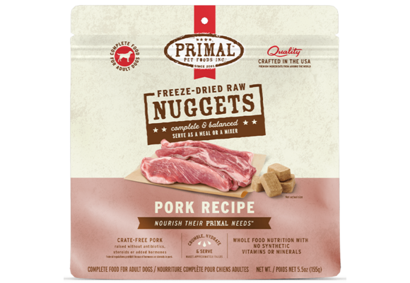 Primal Dog FD Pork 5.5oz