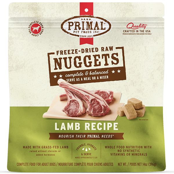 Primal Dog FD Lamb 14oz