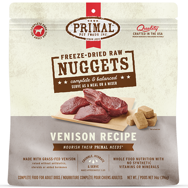 Primal Dog FD Venison 14oz