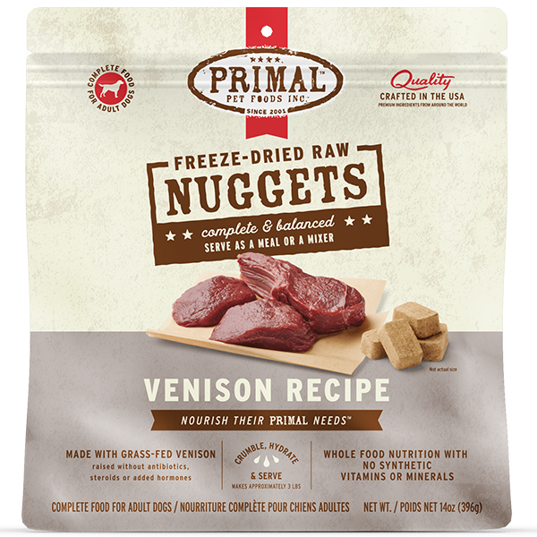 Primal Dog FD Venison 14oz