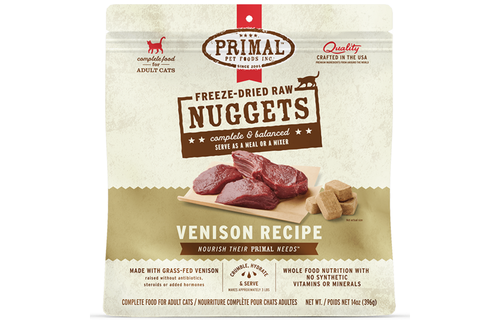 Primal Cat FD Venison 14oz