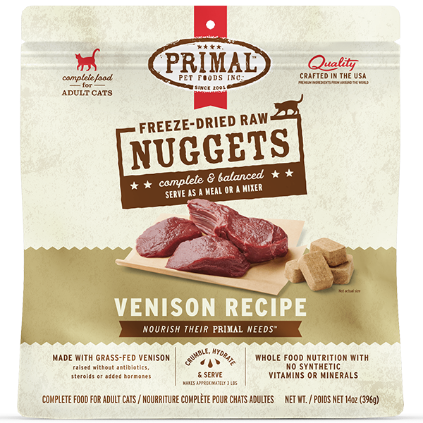 Primal Cat FD Venison 14oz