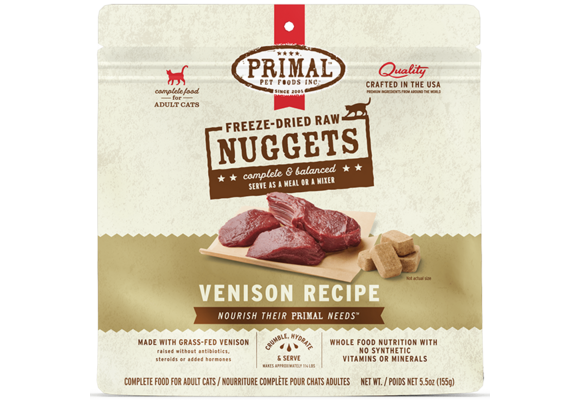 Primal Cat FD Venison 5.5oz