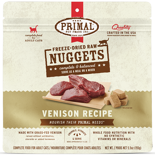 Primal Cat FD Venison 5.5oz