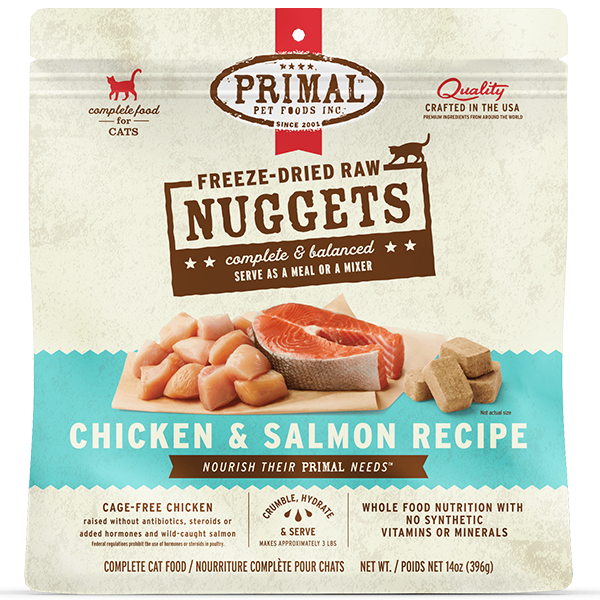 Primal Cat FD Chicken & Salmon 14oz