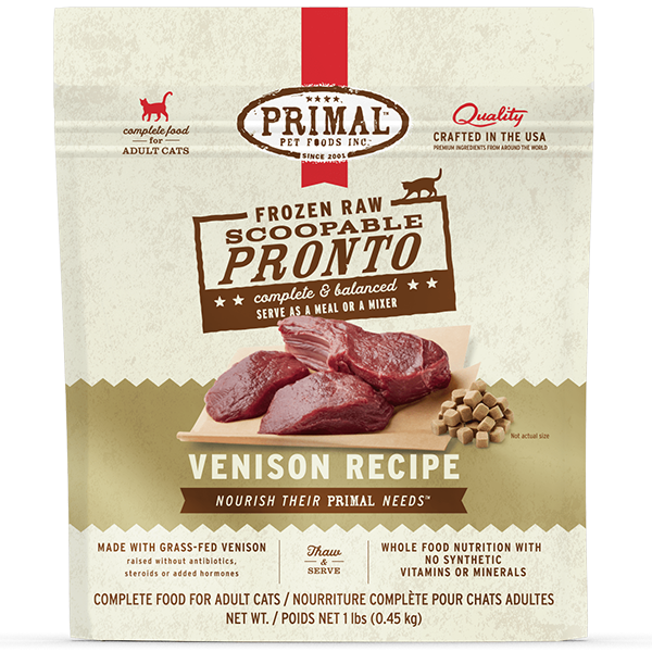 Primal Cat Raw Venison 1lb