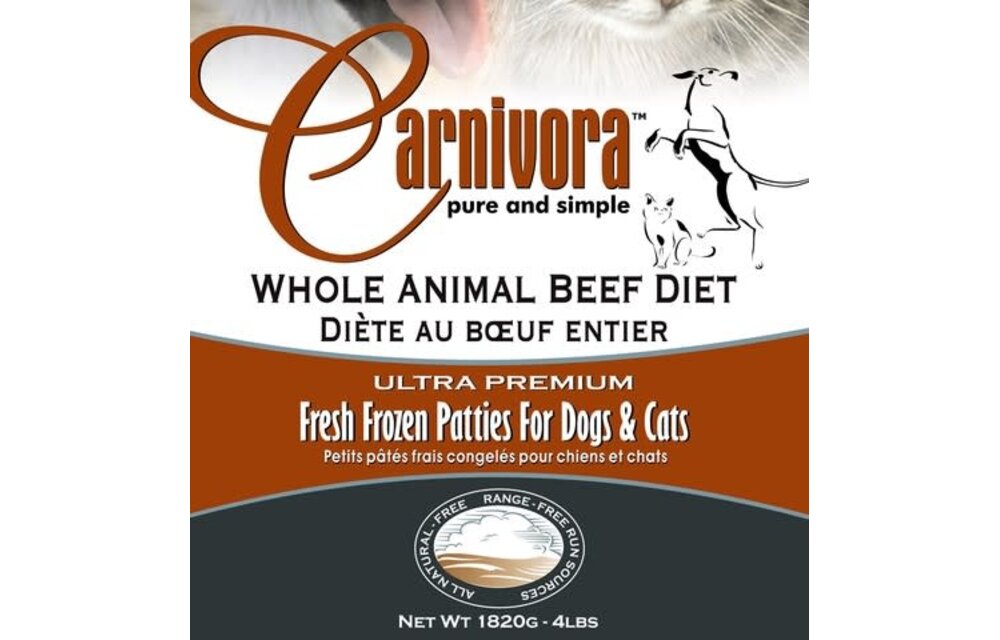 Carnivora Whole Animal Beef Diet 24lb