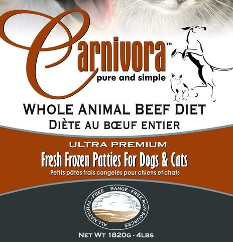 Carnivora Whole Animal Beef Diet 24lb