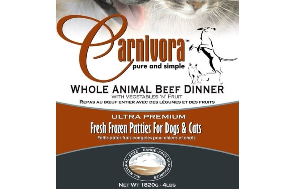 Carnivora Whole Animal Beef Dinner 24lb
