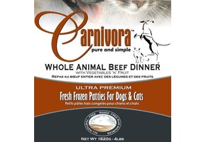 Carnivora Beef Dinner 24lb