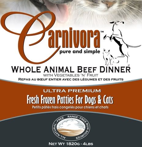 Carnivora Whole Animal Beef Dinner 24lb