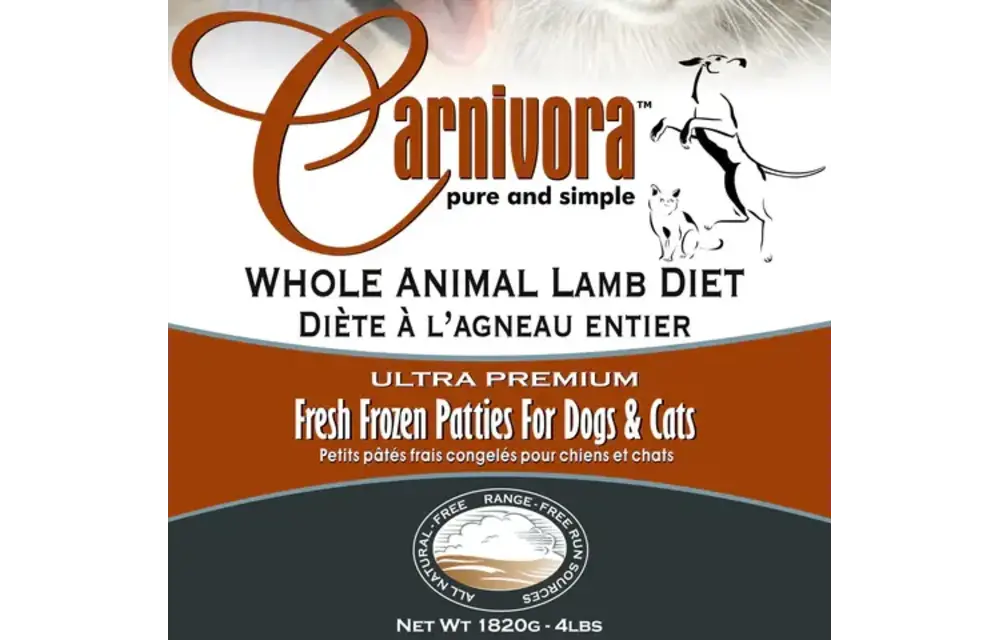 Carnivora Whole Animal Lamb Diet 24lb