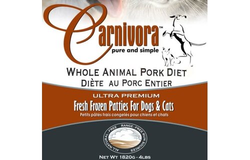 Carnivora Whole Animal Pork Diet 24lb