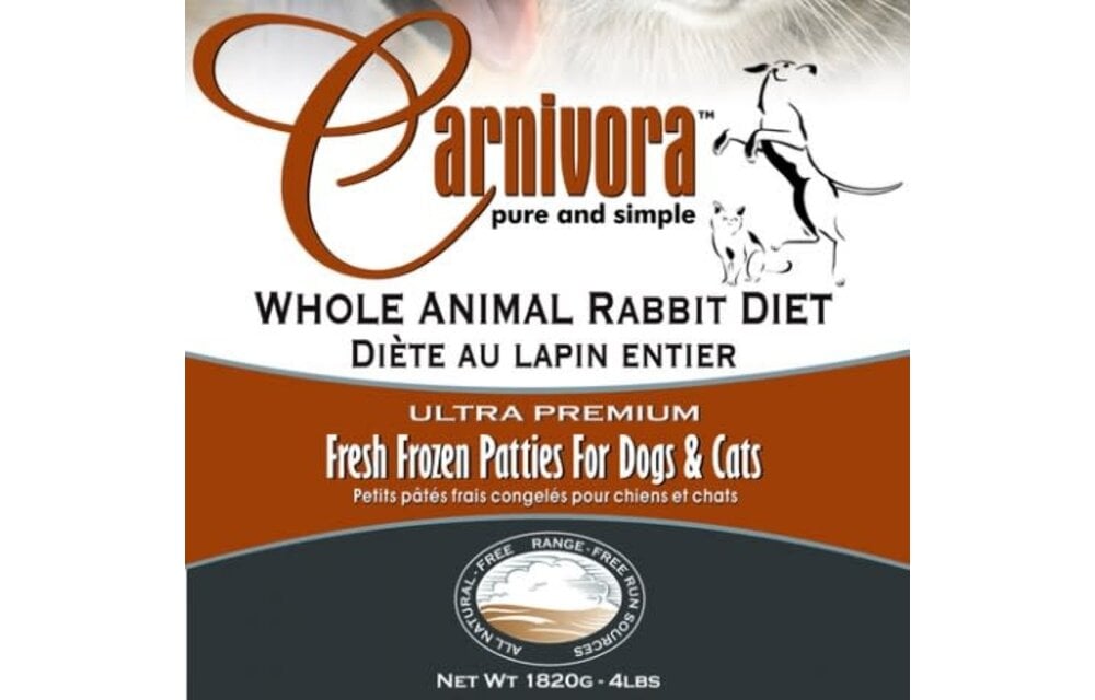 Carnivora Whole Animal Rabbit Diet 24lb