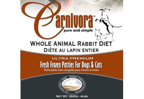 Carnivora Rabbit Diet 24lb