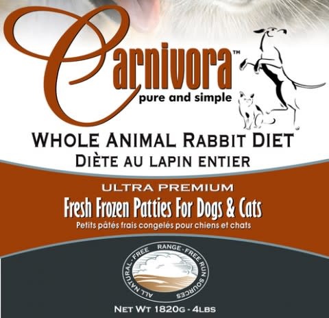Carnivora Whole Animal Rabbit Diet 24lb