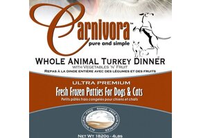 Carnivora Turkey Dinner 24lb