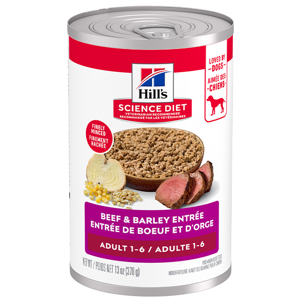Science Diet Beef & Barley Dog 13.1 oz