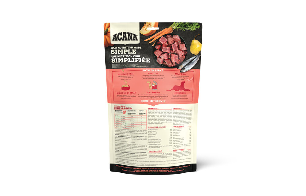 Acana FD Morsels Ranch-Raised Beef Recipe 227g
