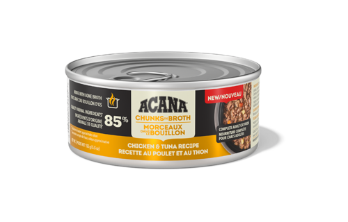 Acana Cat Chunks In Broth Chicken & Tuna 155g
