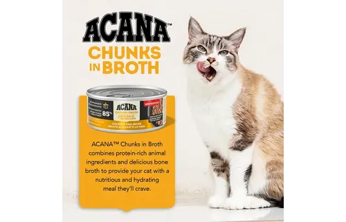 Acana Cat Chunks In Broth Chicken & Tuna 155g