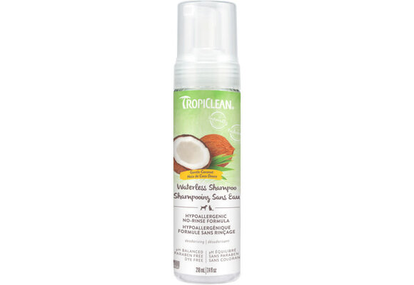 TropiClean Waterless Shampoo Hypoallergenic 7.4oz
