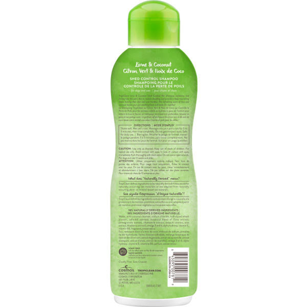 Tropiclean Lime & Coconut Shampoo 20 oz