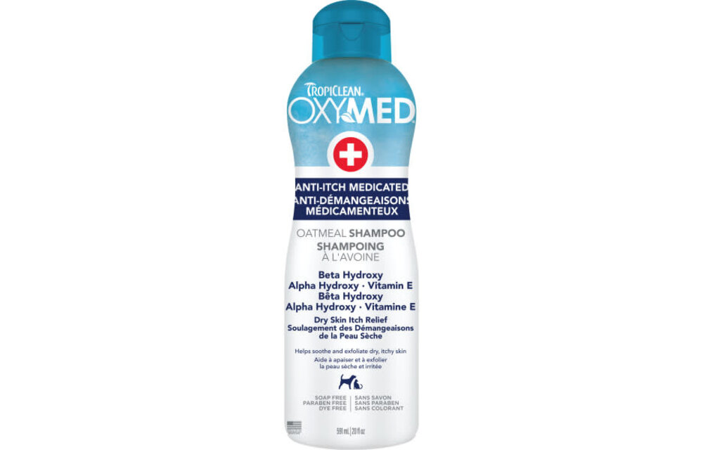 Tropiclean Oxymed Oat Anti-Itch  Shampoo 20 oz