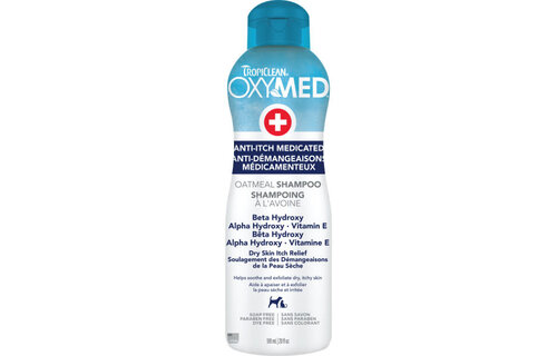 Tropiclean Oxymed Oat Anti-Itch  Shampoo 20 oz