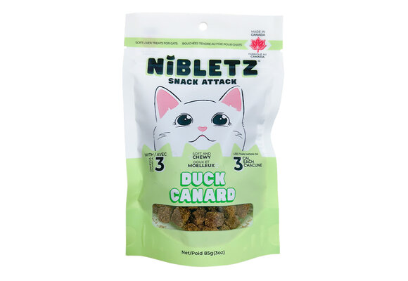 Nibletz Cat Semi-Moist Treats Duck 85g