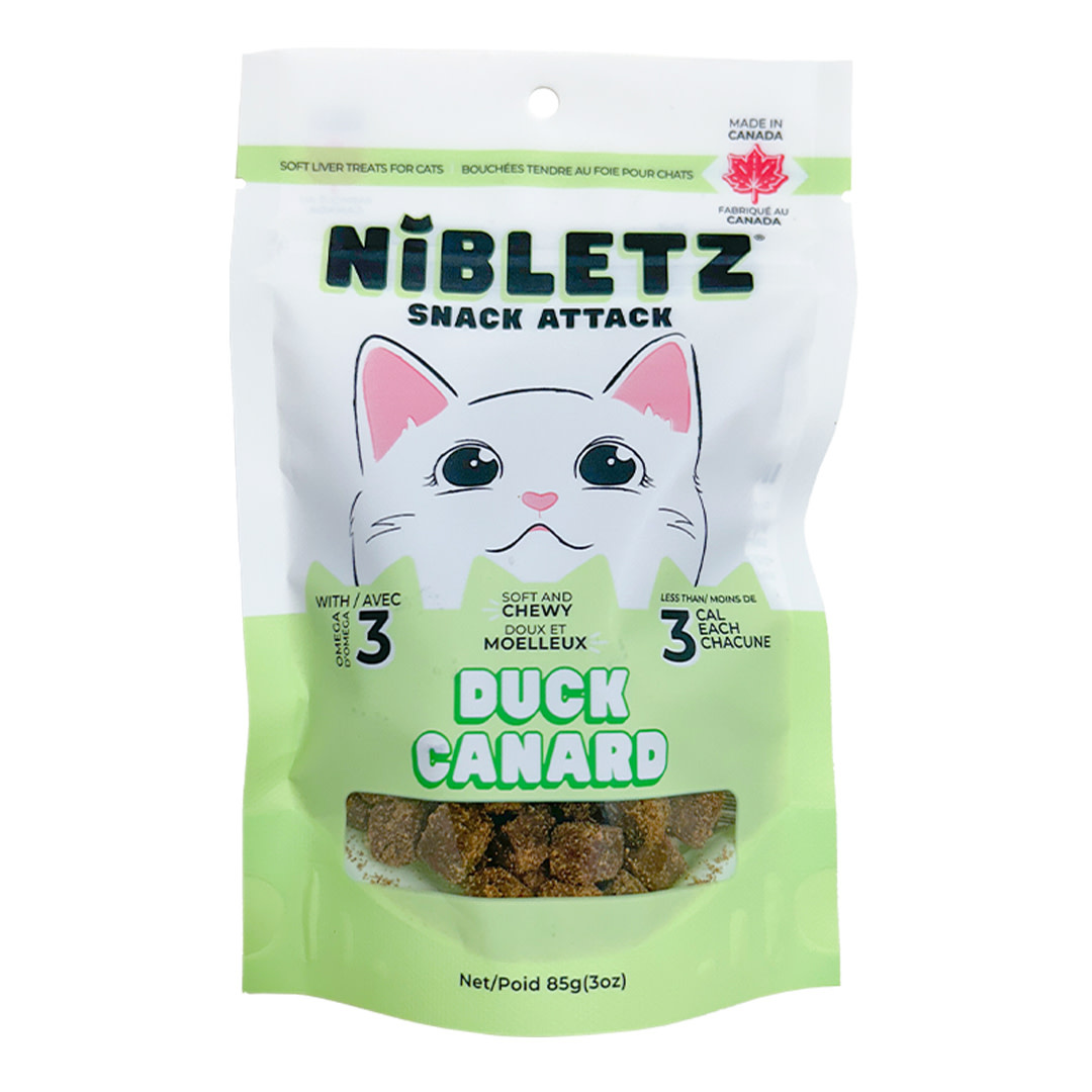Nibletz Cat Semi-Moist Treats Duck 85g